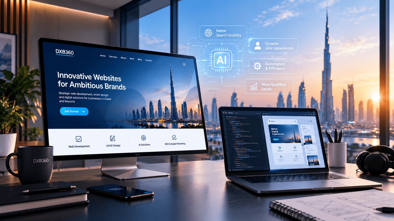 Web Development & AI in Dubai: What Businesses Need in 2026 — DXB 360 Marketing